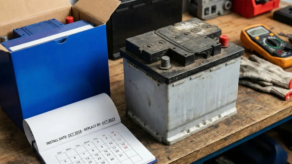 Average life of a car battery explained