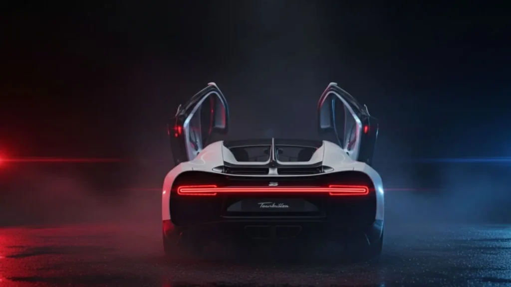 Bugatti Tourbillon rear styling