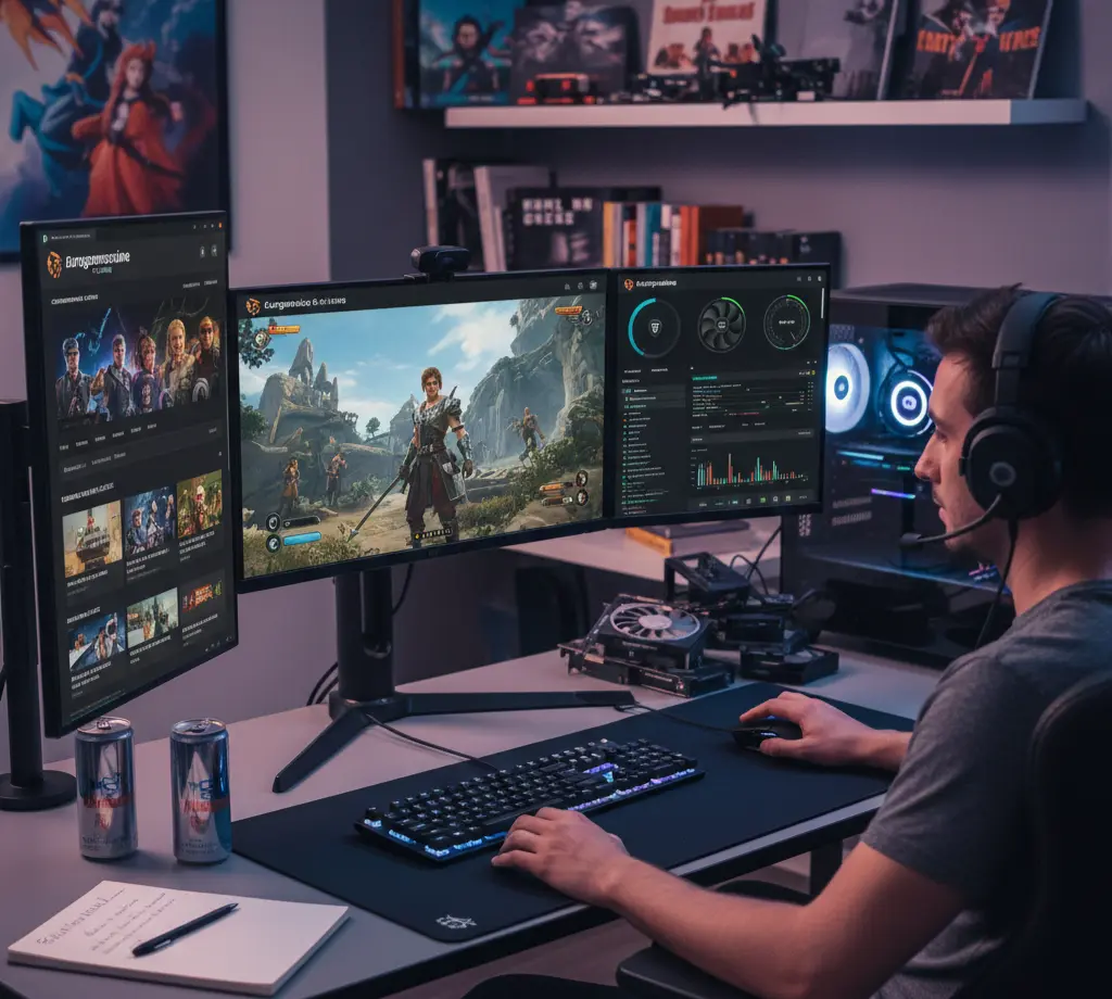 Eurogamersonline gaming platform