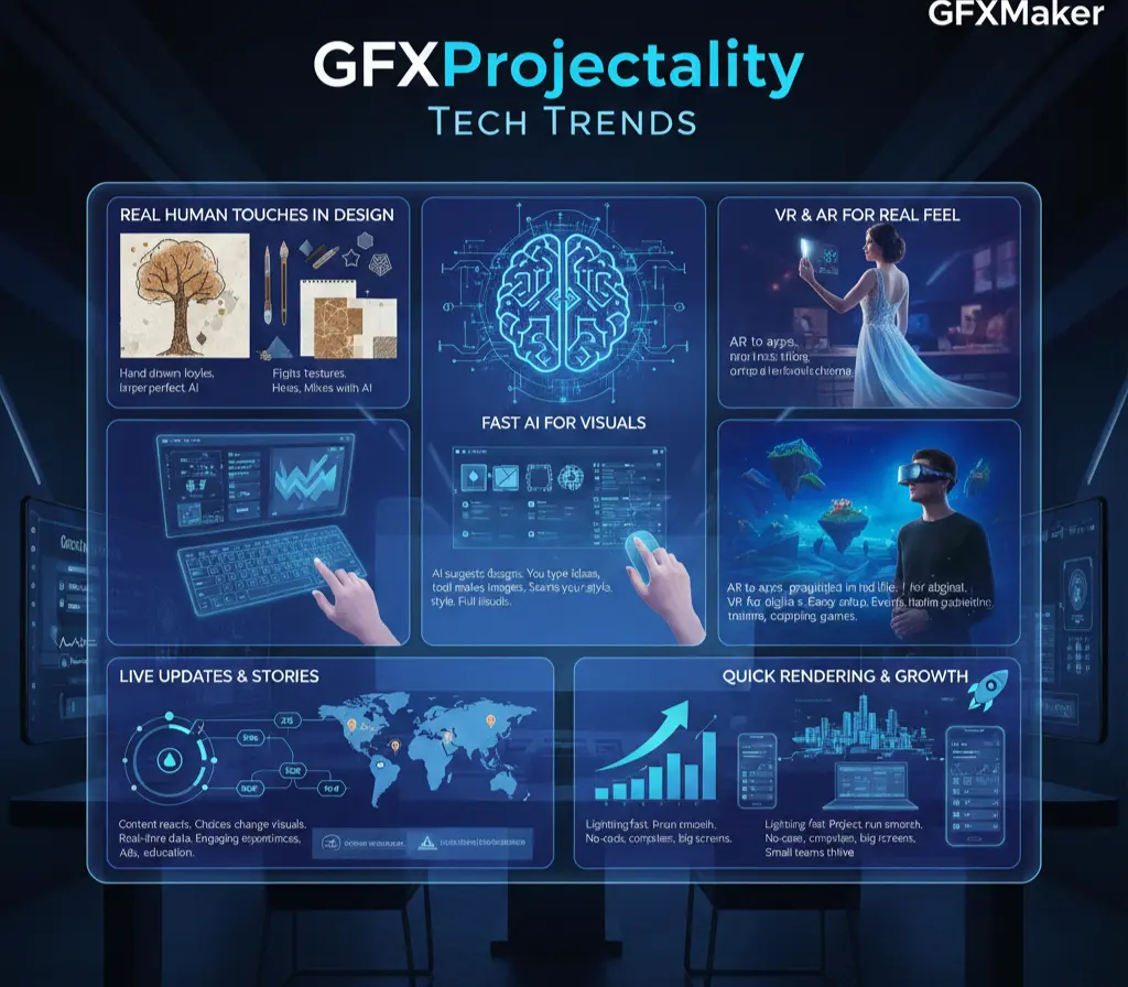 GFXProjectality Tech Trends from GFXMaker digital design