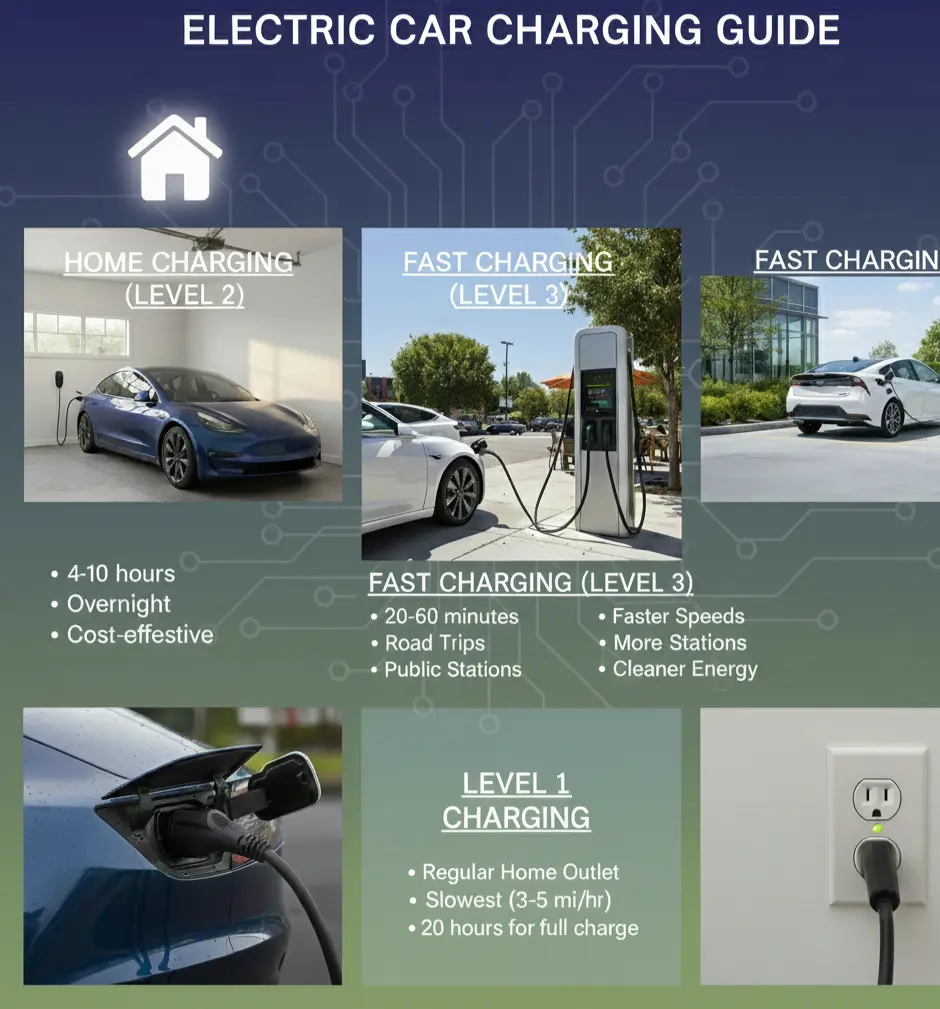 Electric car charging time explained