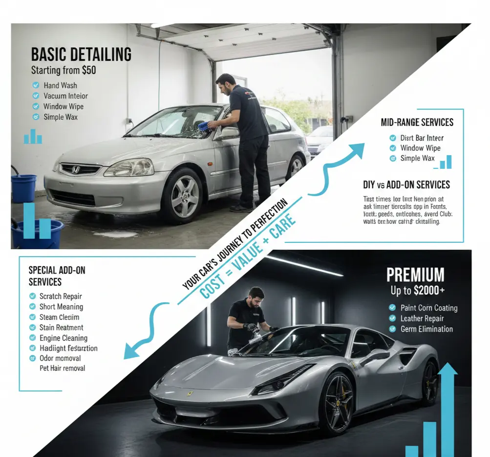 How much does car detailing cost on average