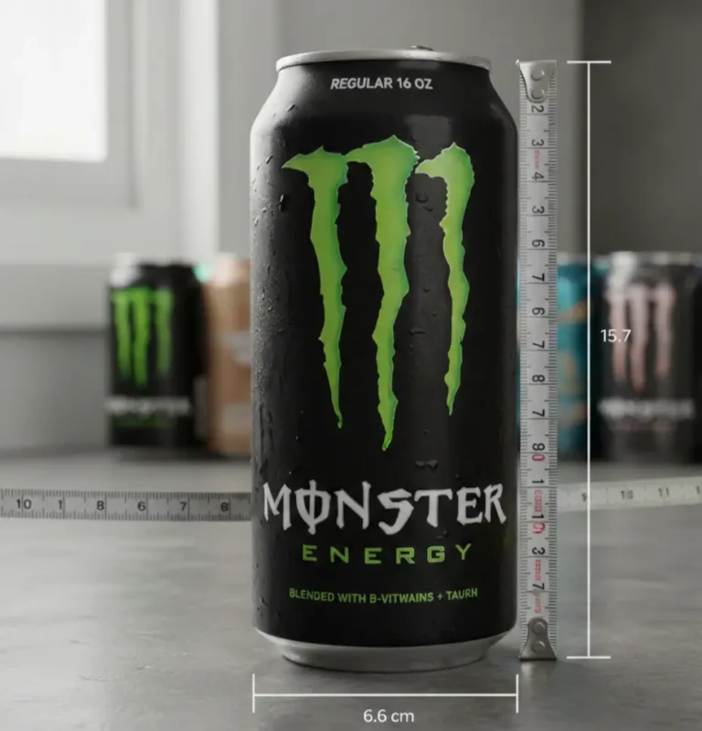 How Tall Is a Monster Can