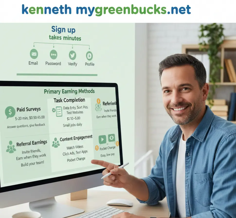 Kenneth MyGreenBucks .net platform