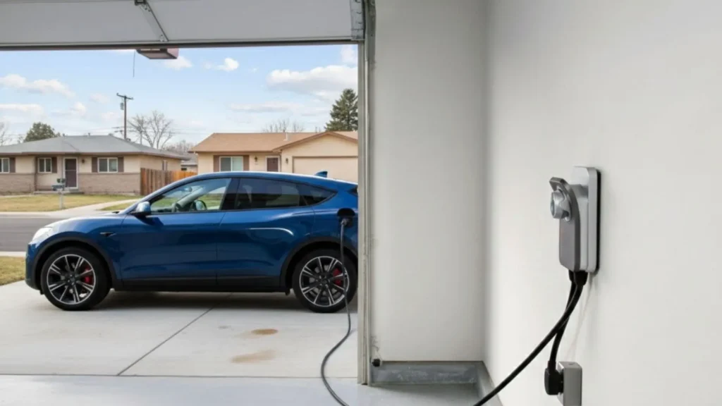 EV charging duration at home