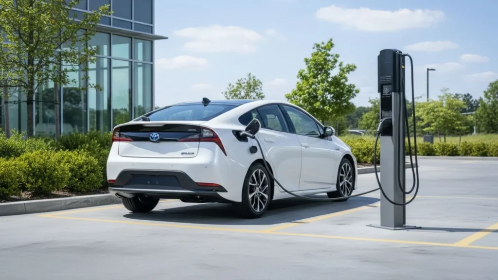 Public electric car charging time