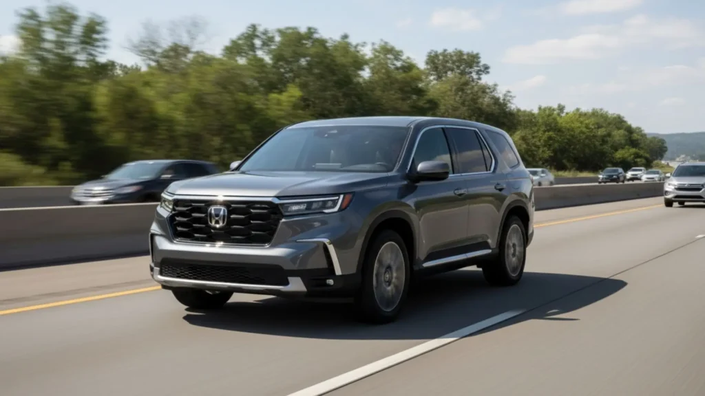 2024 Honda Pilot midsize SUV exterior design