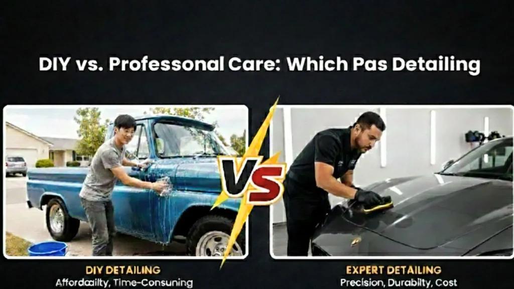 DIY vs Professional Detailing 