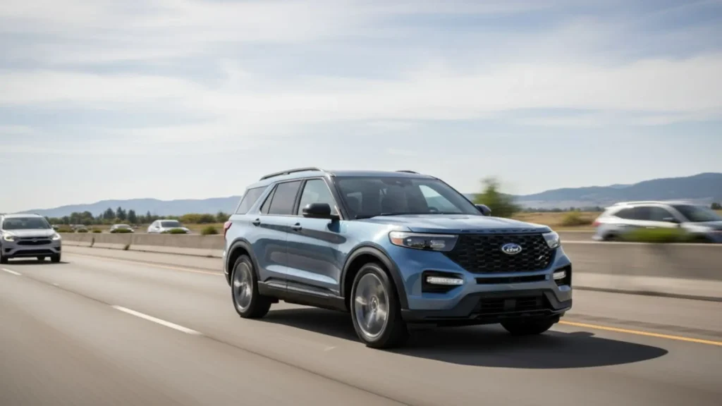 2025 Ford Explorer family SUV performance look
