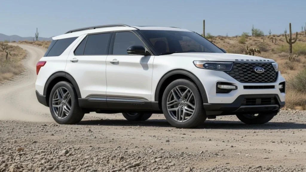 2025 Ford Explorer SUV exterior design
