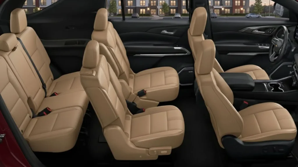 2025 Chevrolet Traverse interior spacious family cabin