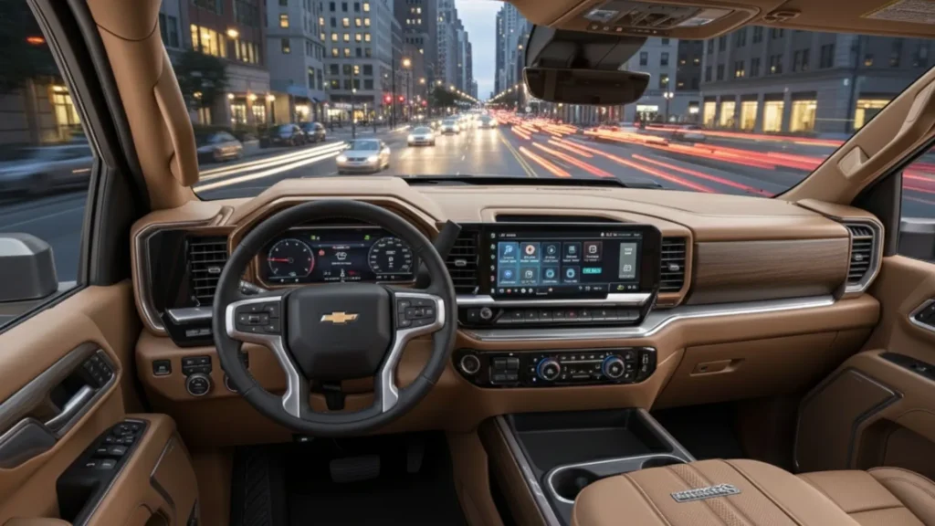 2025 Chevrolet Traverse interior dashboard infotainment display