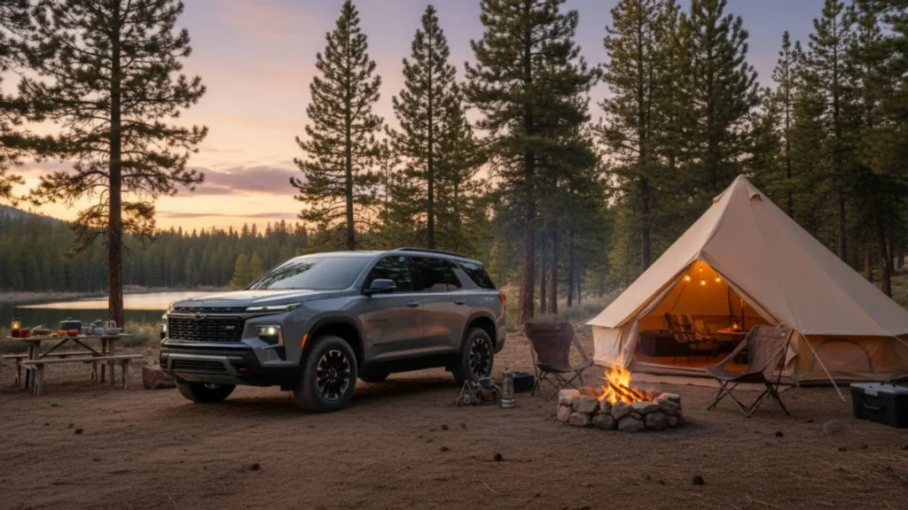 2025 Chevrolet Traverse side profile three-row SUV