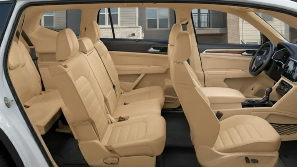 2024 Volkswagen Atlas interior spacious family cabin