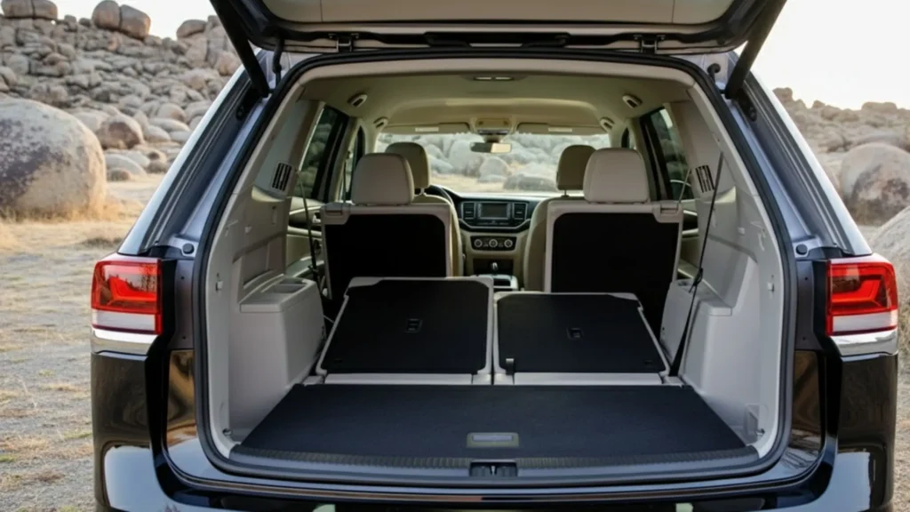 2024 Volkswagen Atlas spacious rear cargo area