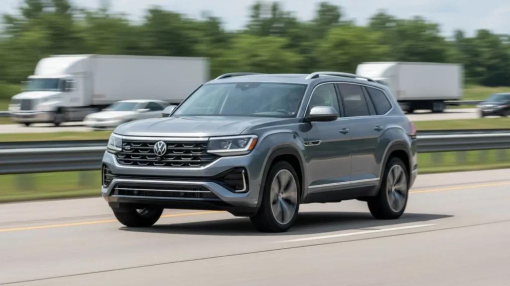 2024 Volkswagen Atlas midsize SUV exterior design