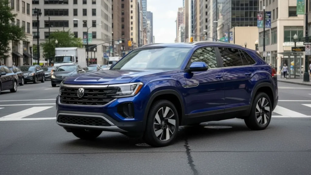 2024 Volkswagen Atlas front view bold styling