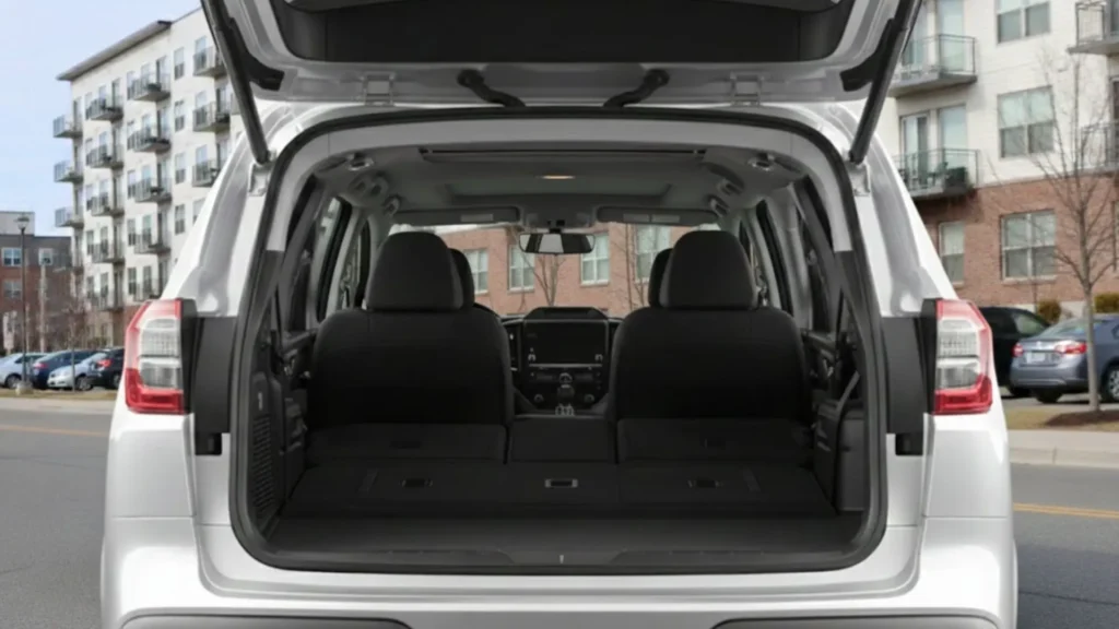 2024 Subaru Ascent spacious rear cargo area