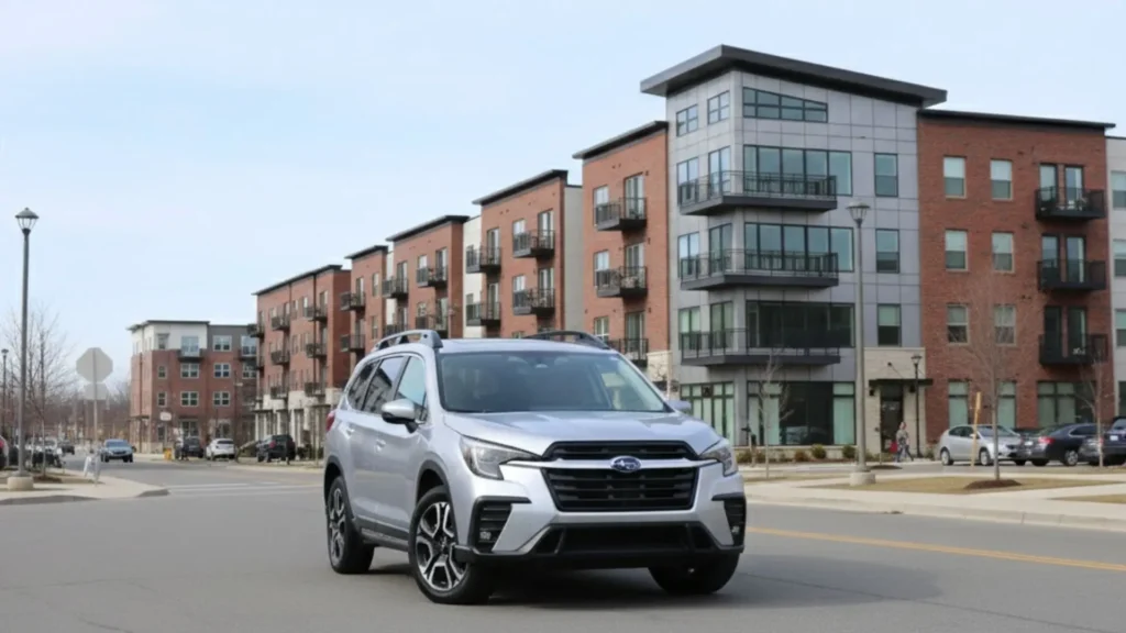 2024 Subaru Ascent side profile all-wheel-drive SUV