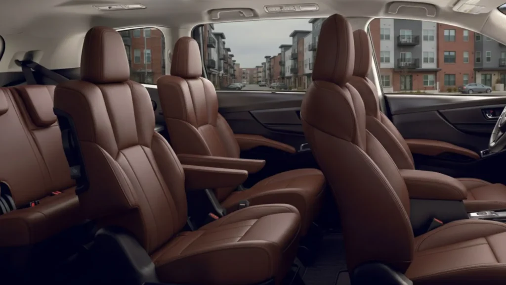 2024 Subaru Ascent interior spacious family cabin