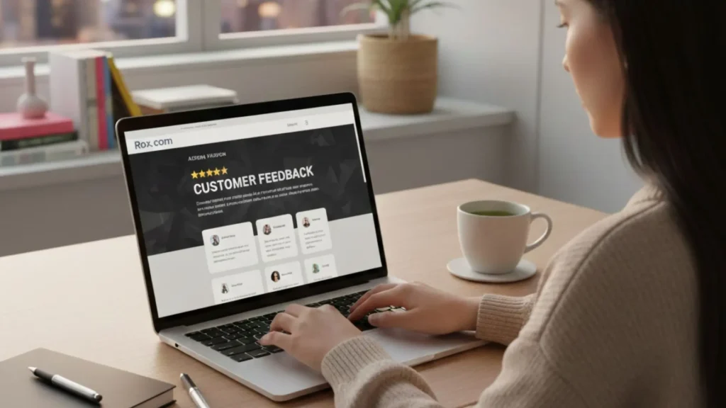 Give Me Customer Stories for rox.com testimonials