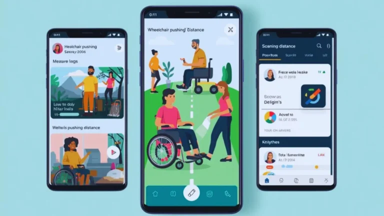 Android Apps to Measure Wheelchair Pushing Distance