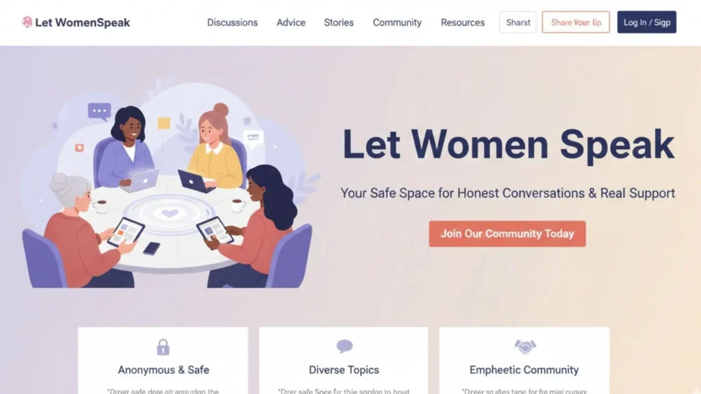 Letwomenspeak website review