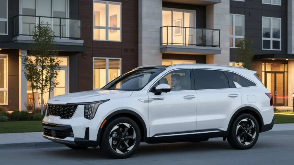 2024 Kia Sorento side profile rugged SUV look
