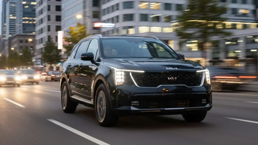 2024 Kia Sorento interior modern family cabin