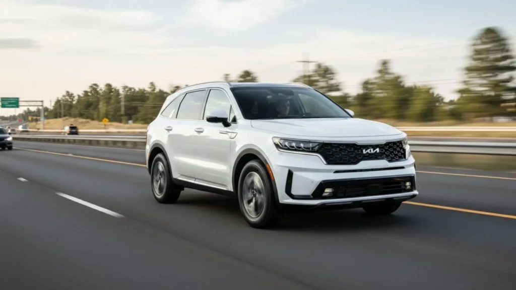 2024 Kia Sorento midsize SUV exterior design
