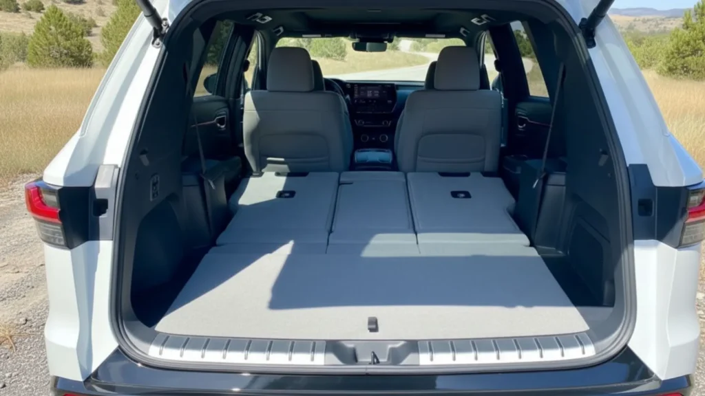 2025 Lexus TX spacious rear cargo area