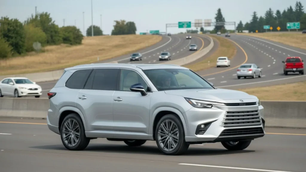 2025 Lexus TX luxury SUV exterior design