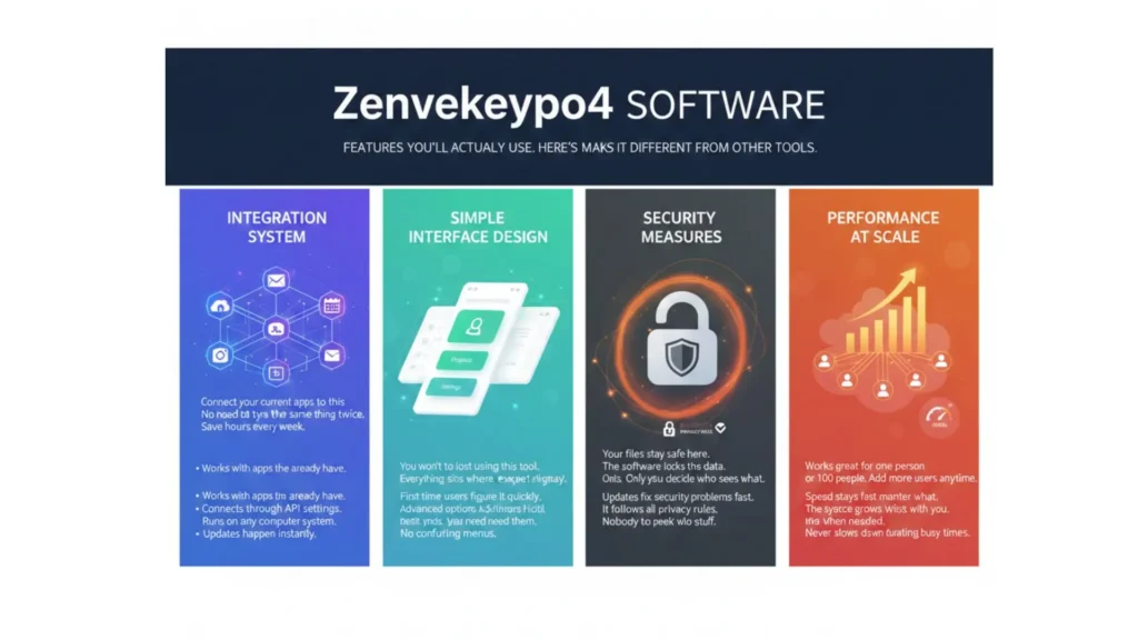 Zenvekeypo4 program core feature