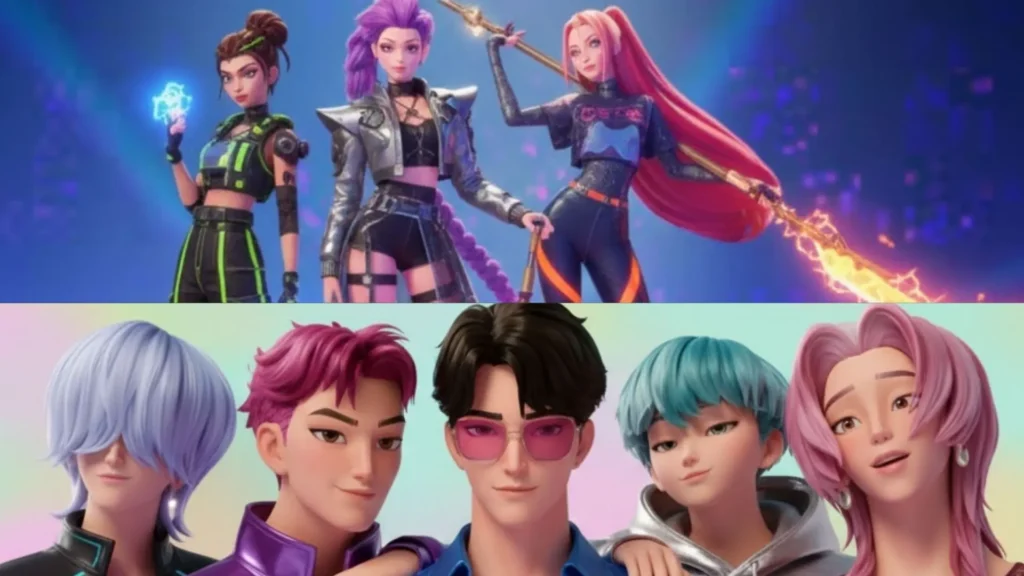  KPop Demon Hunters series cast