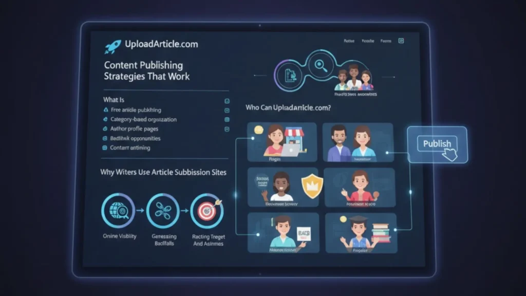 UploadArticle article platform