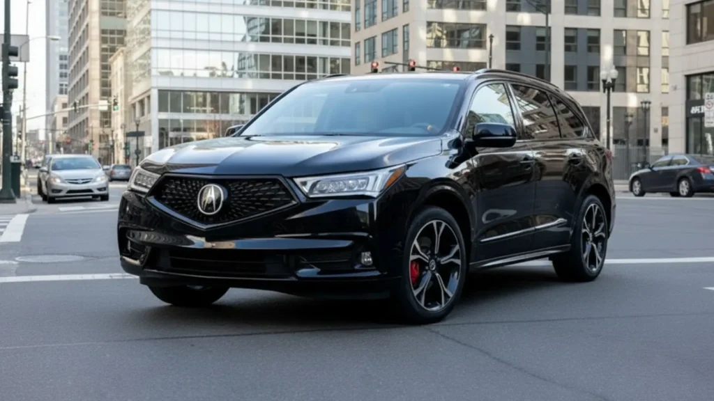 2025 Acura MDX front view bold styling