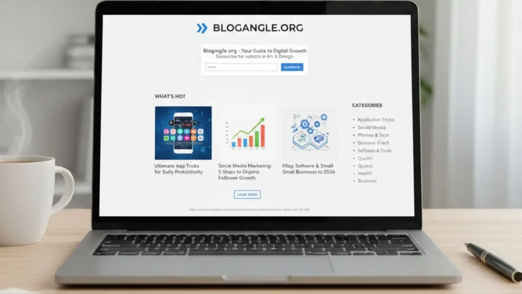 Blogangle blogging platform