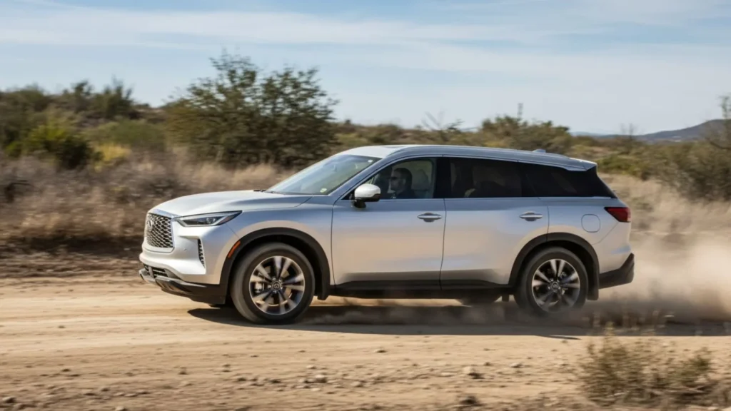 2024 Infiniti QX60 luxury SUV exterior design