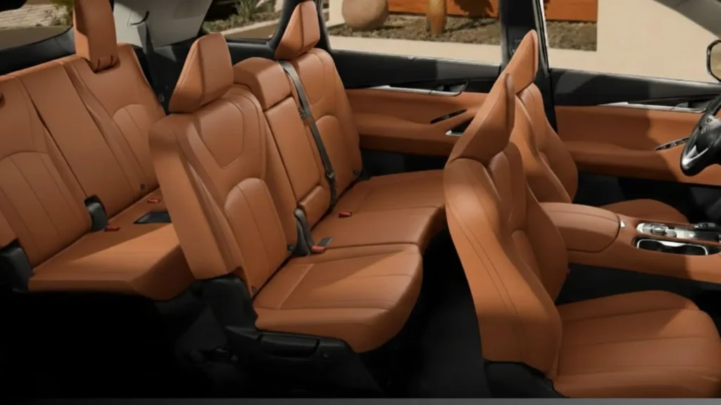 2024 Infiniti QX60 interior refined family cabin