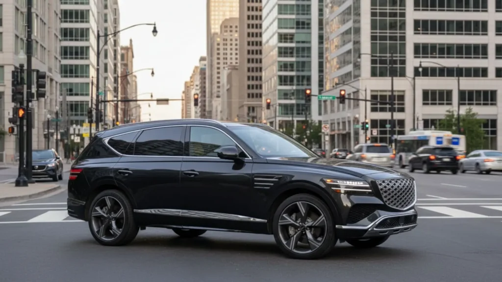 2025 Genesis GV80 luxury SUV exterior design