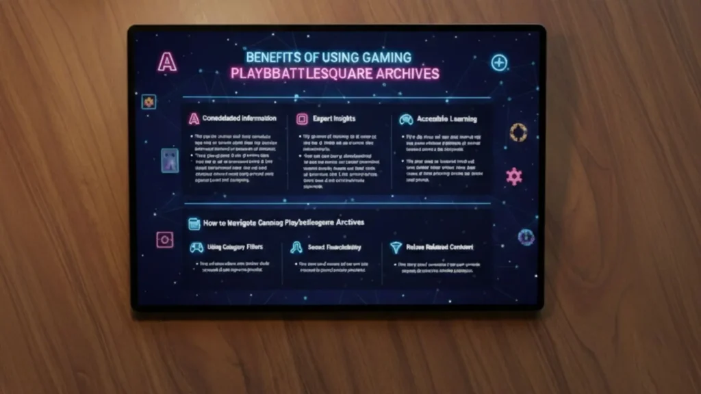  Gaming Adventures benefits Playbattlesquare Arcivesh