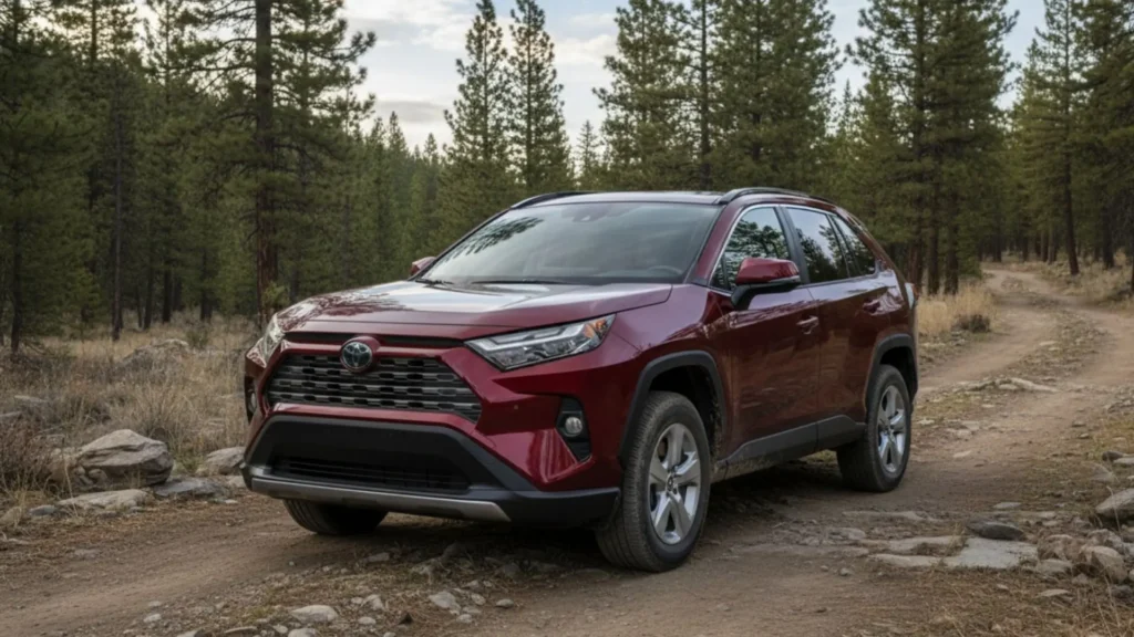2025 Toyota RAV4 compact SUV exterior design