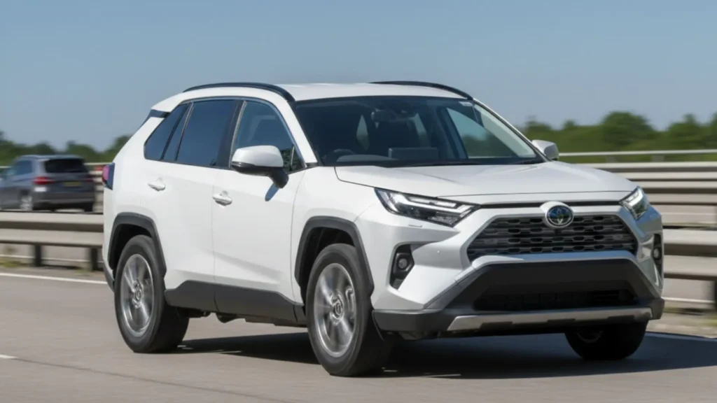 2025 Toyota RAV4 front view modern styling