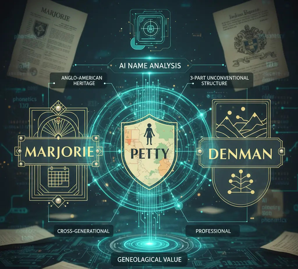 What Does AI Think About These Name Marjorie Petty Denman