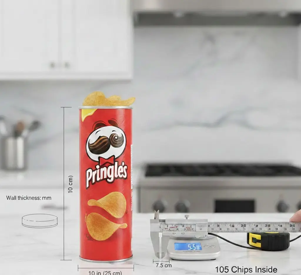 pringles can size measurement