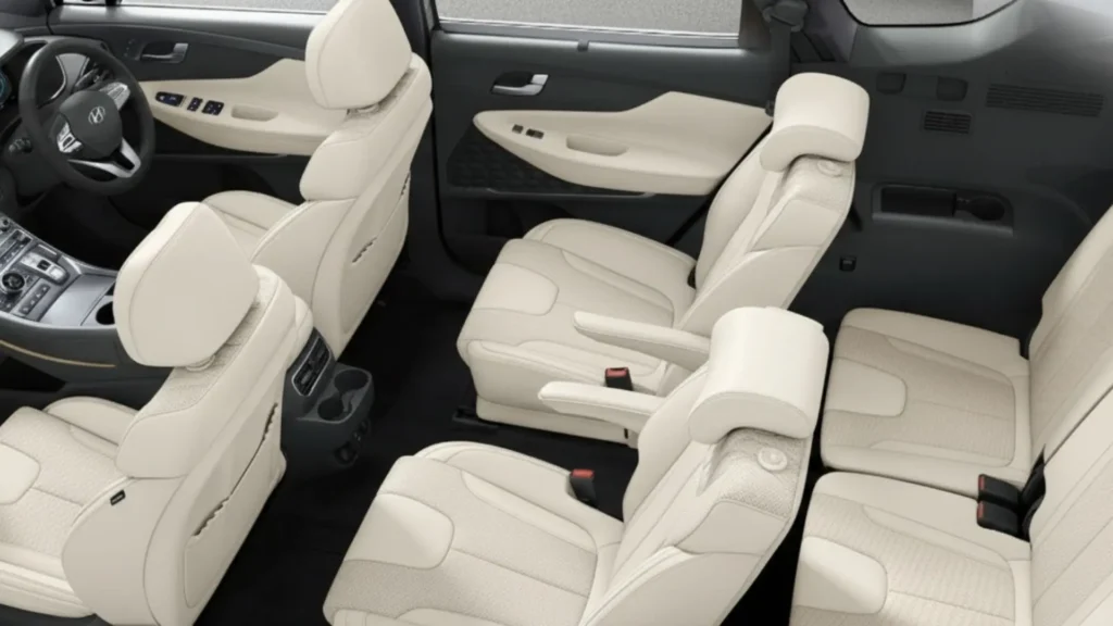 2024 Hyundai Santa Fe interior modern family cabin