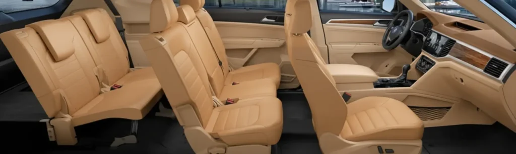 2025 Volkswagen Atlas interior spacious family cabin