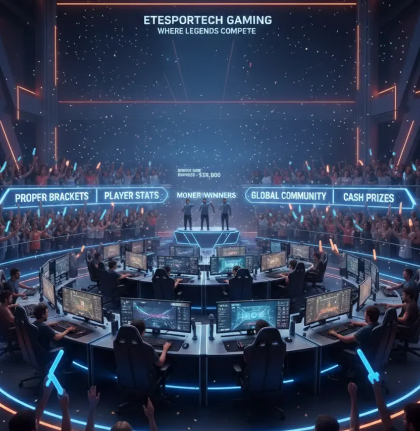 Etesportech gaming platform