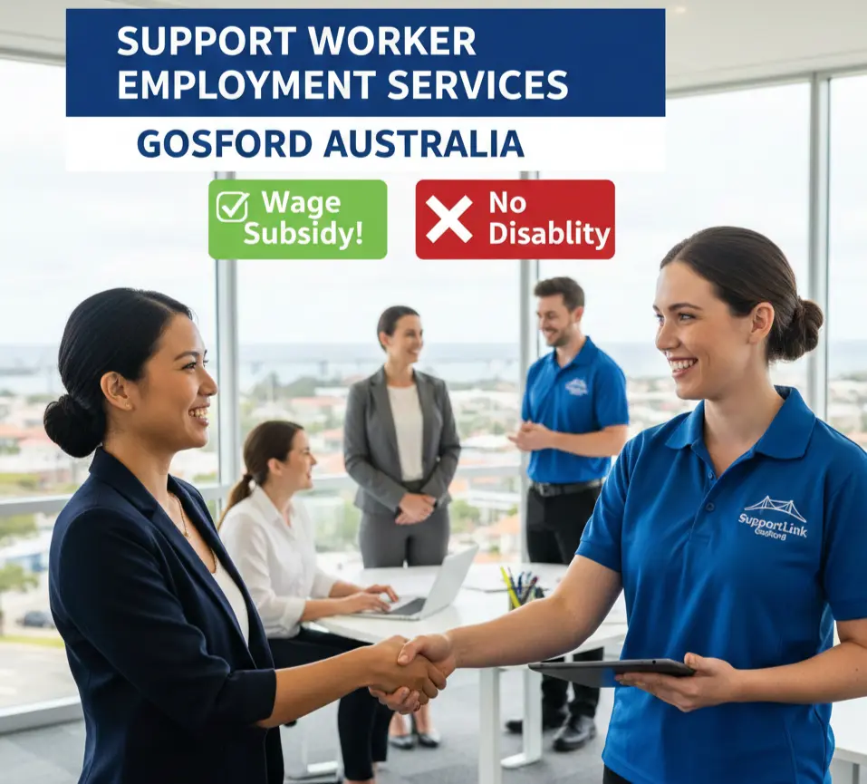 Support Worker Employment Services Gosford Australia Wage Subsidy No Disability