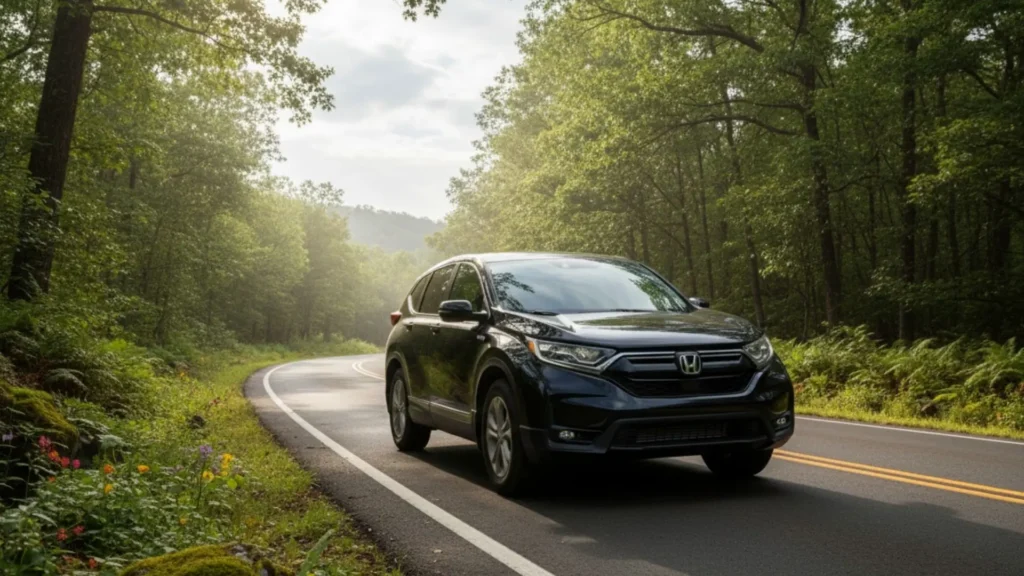 2024 Honda CR-V Hybrid front view modern styling